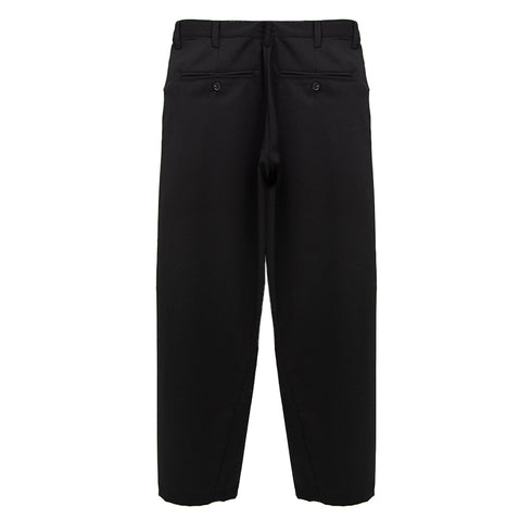Hello Sunflower Wide Twist Trousers Black 999 4125 Degli Uberti